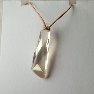 Smokey Topaz Stonehenge Pendant Necklace